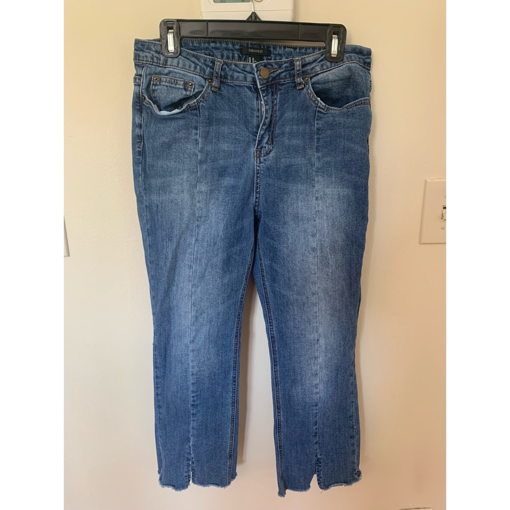 Forever 21 embroidered jeans!